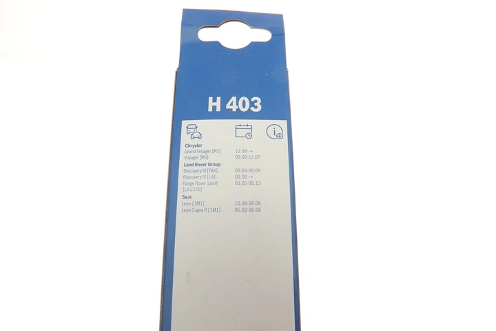 Двірники BOSCH 3397011592 Land Rover Discovery, Range Rover; Seat Leon; Peugeot Expert; Fiat Scudo; Chrysler Voyager; Citroen Jumpy; Dodge Caravan 1M6955425C, DKB500680, DKB500710 - зображення 8