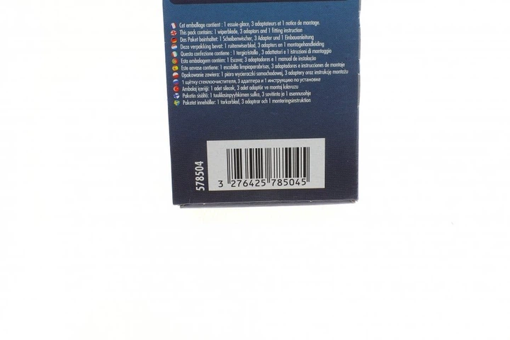 Дворники Valeo 578504 Volkswagen Touran, Golf, Passat, Caddy; Opel Astra; Alfa Romeo 159; Hyundai I30; BMW 7 Series, 4 Series, 5 Series, X1; Audi A3; Peugeot 308; Skoda Superb; Citroen Nemo 0014885V002, 119136550304, 1272033 - изображение 11