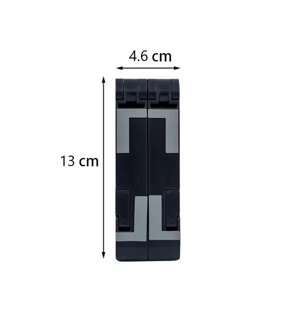 Універсальна портативна підставка для телефону, планшета і ноутбука 3 в 1 розкладна Чорний - зображення 13