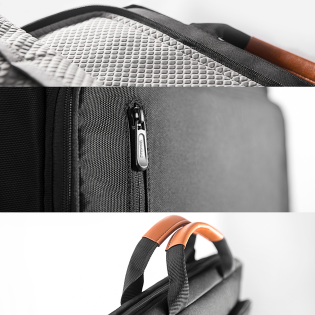 Сумка tomtoc Navigator-A43 Shoulder Bag for MacBook 15-16 inch - Black - зображення 5