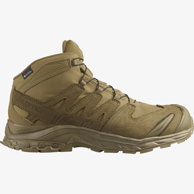 Тактические кроссовки SALOMON XA Forces Mid Gore-Tex l Coyote Brown, размер 42 - изображение 2