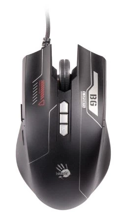 Комплект дротовий A4-Tech Bloody B1700 USB Black (клавіатура + мишка + килимок) - Фото 3 Комплект дротовий A4-Tech Bloody B1700 USB Black (клавіатура + мишка + килимок) - зображення 3