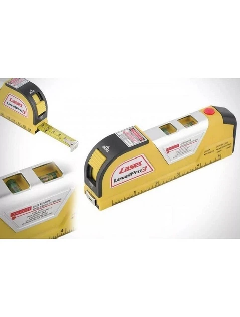 Лазерный уровень EASY FIX Laser Level Pro PRO 3 со встроенной рулеткой ( Art №3520 ) - изображение 6