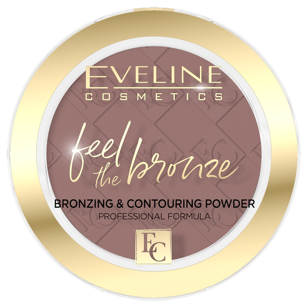 Puder brązujący Eveline Cosmetics Feel The Bronze 02 Chocolate Cake 4 g (5903416043782) - obraz 1