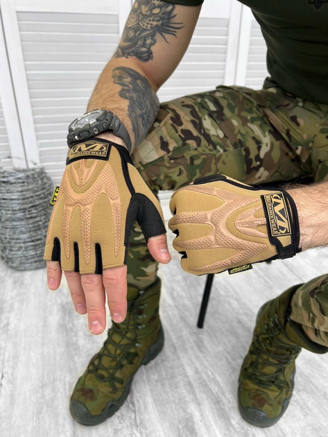 Тактичні рукавички Original Mechanix Wear M-Pact Coyote S - изображение 1