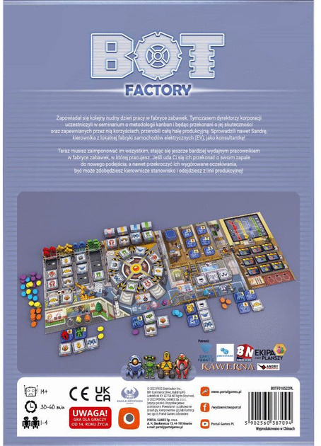 Gra planszowa Portal Games Bot Factory (5902560387094) - obraz 2