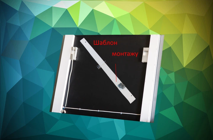 LED зеркало 1200x800 с облегченным корпусом и подсветкой, модель Mirta - изображение 7