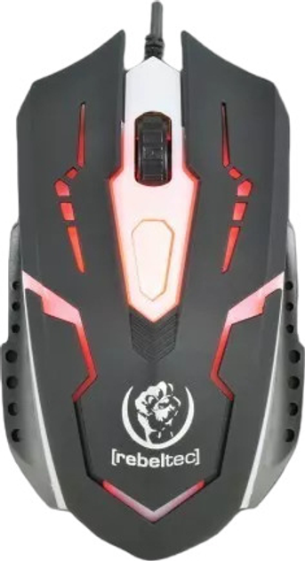 Zestaw przewodowy Rebeltec Klawiatura+mysz dla graczy Oppressor gaming Czarny (RBLKLA00026) - obraz 3