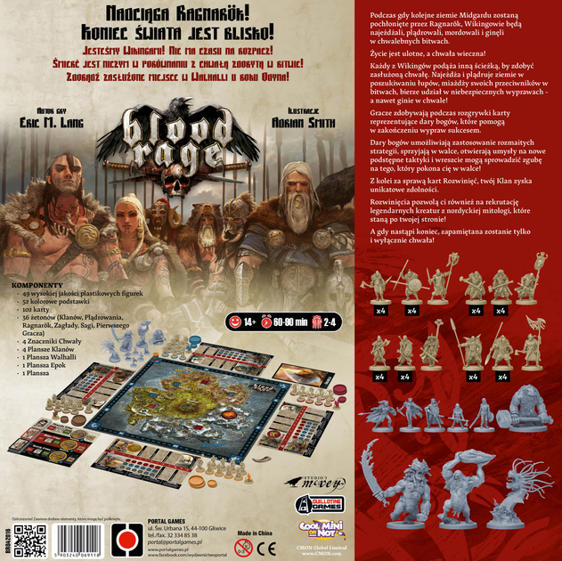 Настільна гра Portal Games Blood Rage (5902560380415) - зображення 2