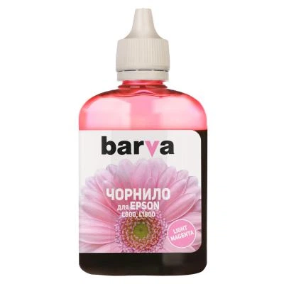 Чорнило Barva EPSON L800/L810/L850/L1800 (T6736) 90г LIGHT MAGENTA (L800-418) - зображення 2
