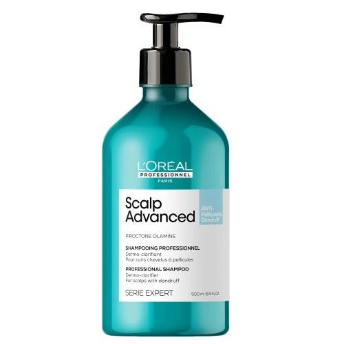 Szampon do włosów L'Oreal Serie Expert Scalp Advanced Shampoo przeciwłupieżowy 500 ml (3474637109400) - obraz 1