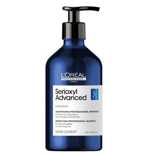 Шампунь для волосся L'Oreal Serie Expert Serioxyl Advanced Shampoo для густоти волосся 500 мл (3474637106386) - зображення 1
