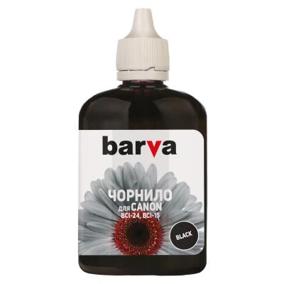 Чернила Barva CANON BCI-24 90г BLACK (C24-280) - изображение 2