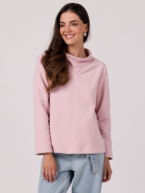 Sweter damski BeWear B268 S Różowy (5905563718094) - obraz 1