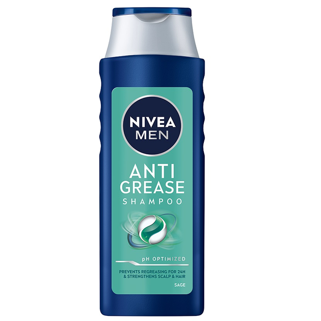 Шампунь Nivea Men Anti Grease Shampoo для жирного волосся 400 мл (9005800352992) - зображення 1