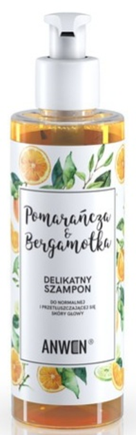 Szampon do włosów Anwen Pomarańcza & Bergamotka 200 ml (5907222404249) - obraz 1