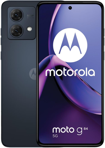 Мобільний телефон Motorola G84 12/256GB Midnight Blue (PAYM0008PL) - зображення 1