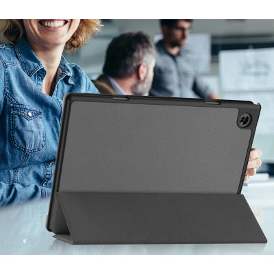 Чехол для планшета BeCover Smart Case Teclast M40 Pro 10.1" Gray (709881) - изображение 3