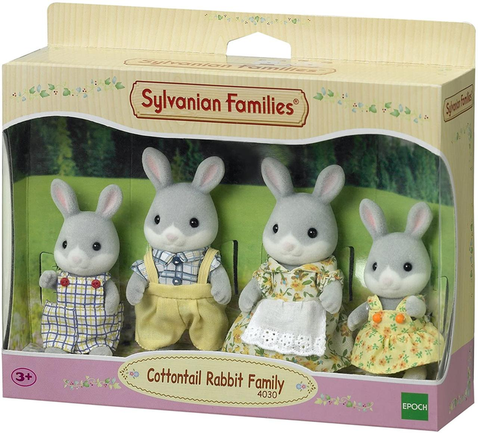 Sylvanian Families Calico Critters Cottontail Rabbit Family ROZETKA ToysBabyHit