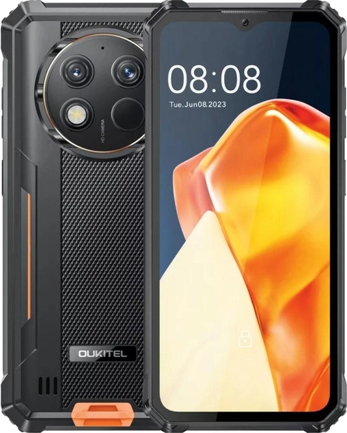 Smartfon Oukitel WP28 8/256GB Orange (WP28-OE/OL) - obraz 1