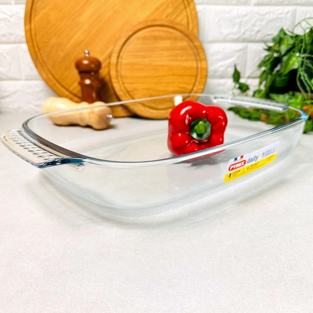 Скляна форма для духовки 3.7 л Pyrex Daily - зображення 4
