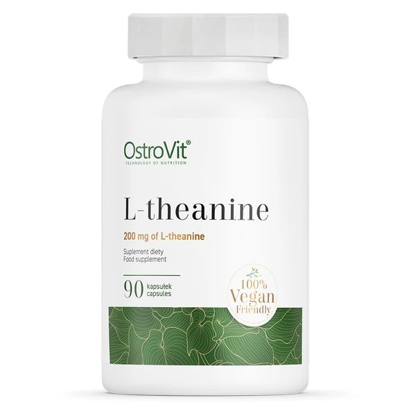 L-теанін OstroVit L-Theanine 90 caps - Фото 1 L-теанін OstroVit L-Theanine 90 caps - зображення 1