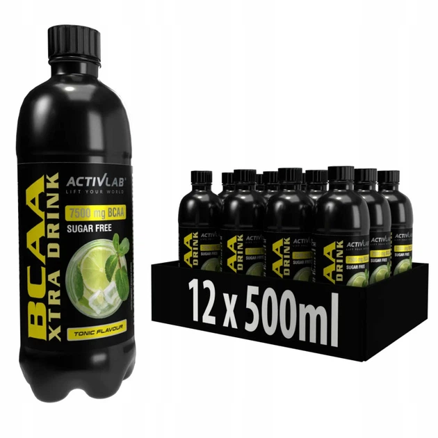 Амінокислоти Activlab BCAA Xtra Drink 500 ml (Tonic) - зображення 4