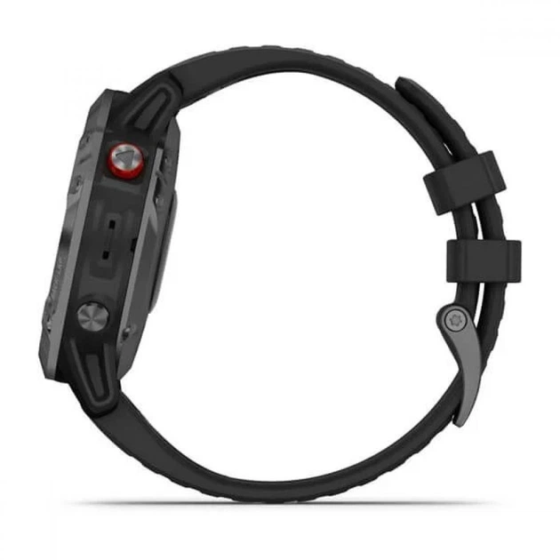 Смарт-часы Garmin Fenix 7 Solar Slate Gray with Black Band (010-02540-10/11) - изображение 4
