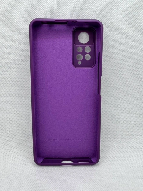 Чохол Silicone Cover Full для Xiaomi Redmi Note 11 Pro Фіолетовий Баклажан - Фото 3 Чохол Silicone Cover Full для Xiaomi Redmi Note 11 Pro Фіолетовий Баклажан - зображення 3