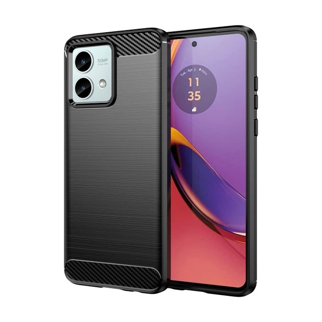 Противоударный чехол Fashion Case Urban для Motorola G84 Черный - Фото 1 Противоударный чехол Fashion Case Urban для Motorola G84 Черный - изображение 1