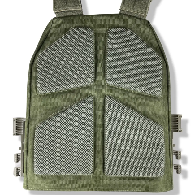 Плитоноска uaBRONIK (Plate Carrier) Олива (Закрытого типа) - изображение 6