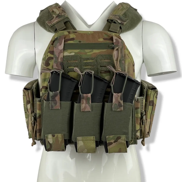 Плитоноска uaBRONIK (Plate Carrier) Мультикам (Закрытого типа) - изображение 6