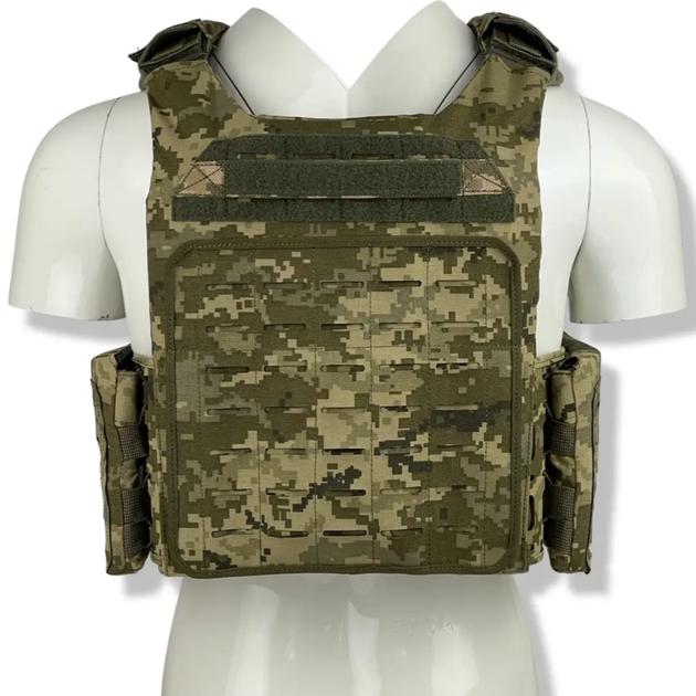 Плитоноска uaBRONIK (Plate Carrier) Пиксель (Закрытого типа) - изображение 6