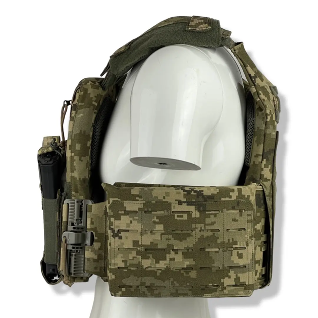 Плитоноска uaBRONIK (Plate Carrier) Пиксель (Закрытого типа) - изображение 8