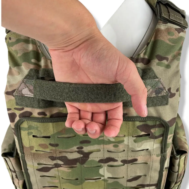 Плитоноска uaBRONIK (Plate Carrier) Мультикам (Закрытого типа) - изображение 9