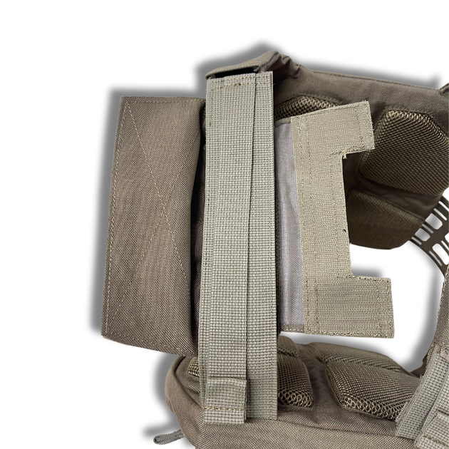 Плитоноска uaBRONIK (Plate Carrier Light) відкритого типу Койот - зображення 6