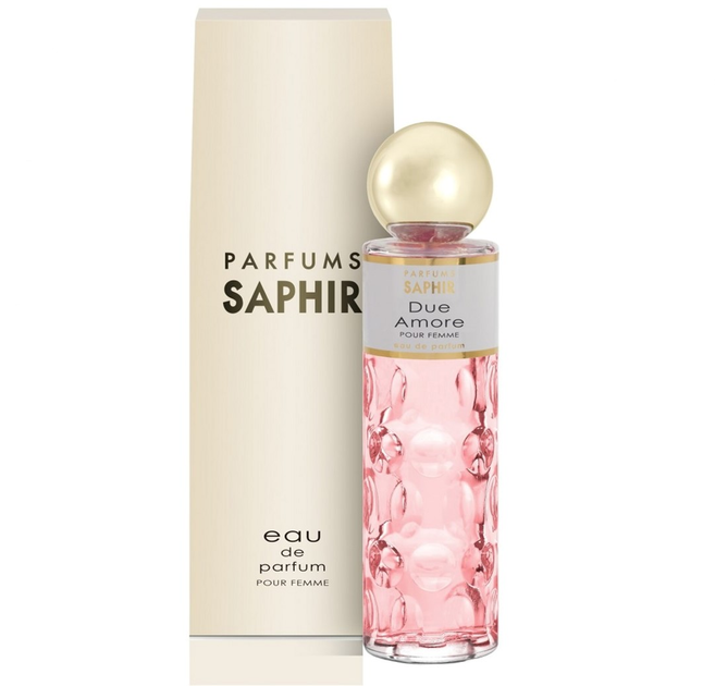 Woda perfumowana damska Saphir Parfums Due Amore Women 200 ml (8424730003537) - obraz 1
