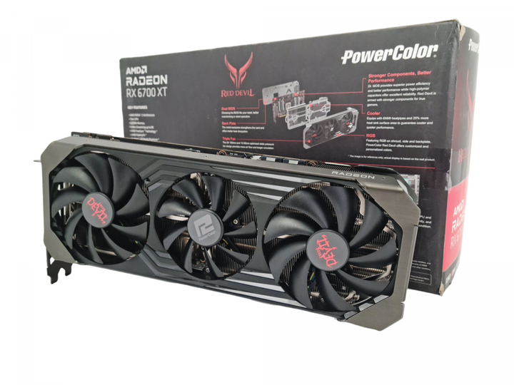Відеокарта PowerColor Radeon RX 6700 XT Red Devil 12GB (AXRX