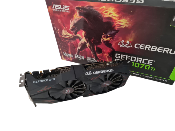 Відеокарта Asus PCI-Ex GeForce GTX 1070 Ti Cerberus 8GB GDDR5 Б/В - зображення 3