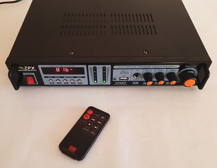 Усилитель мощности звука ZPX ZX-1313 Bluetooth MP3 USB Micro