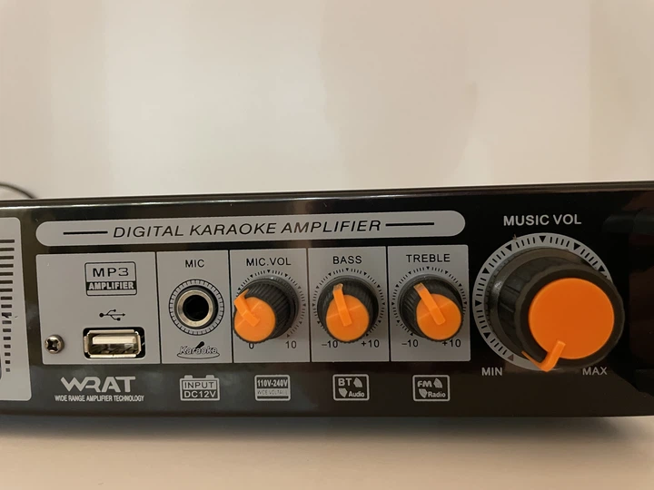 オーディオ機器 Підсилювач потужності звуку ZPX ZX-1313 Bluetooth MP3 USB Micro SD