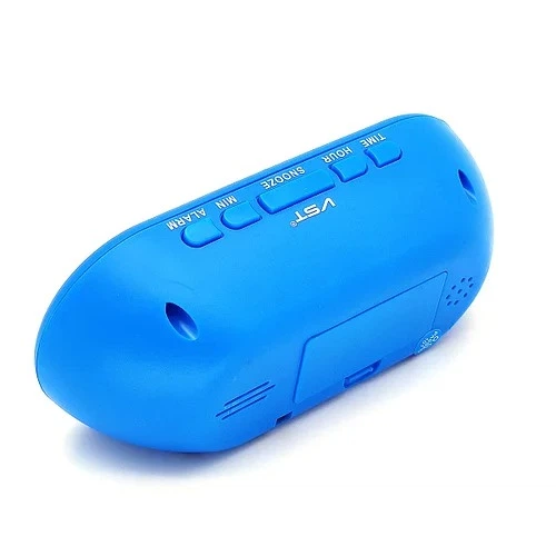 Часы настольные электронные VST 712Y от USB Синие - изображение 2