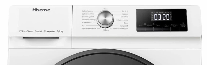 Прально-сушильна машина Hisense WDQA9014EVJM/UA (6917680) - изображение 2