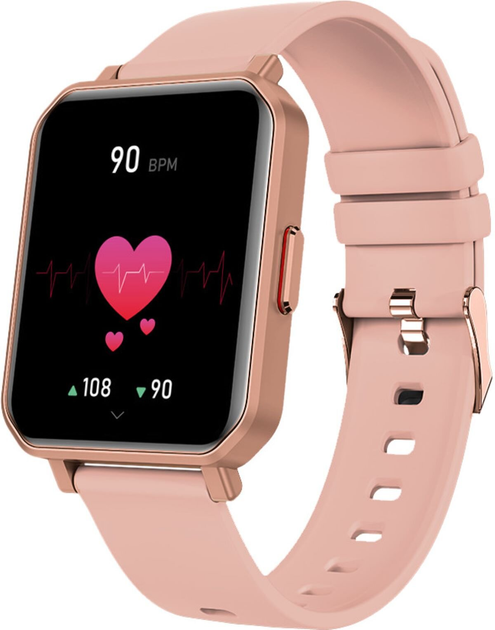Smartwatch Maxcom Fit FW56 Carbon Pro Gold (MAXCOMFW56CARBONGOLD) - obraz 4