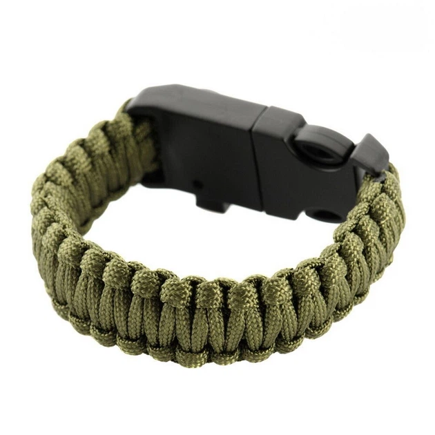 Браслет паракорд M-Tac з компасом Olive L - зображення 2