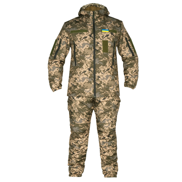 Зимний костюм ТТХ Softshell MM14 с утеплителем мультикам M 2000000148625 - изображение 2