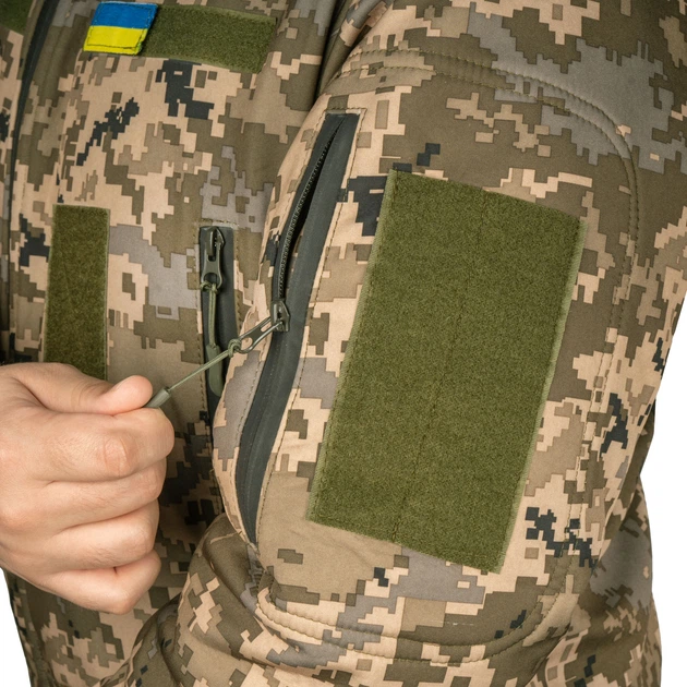 Зимовий костюм ТТХ Softshell MM14 з утеплювачем мультикам 2XL - зображення 7