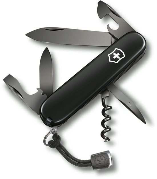 Нож Victorinox Spartan Onyx Black 91мм/12функ/черный - изображение 1