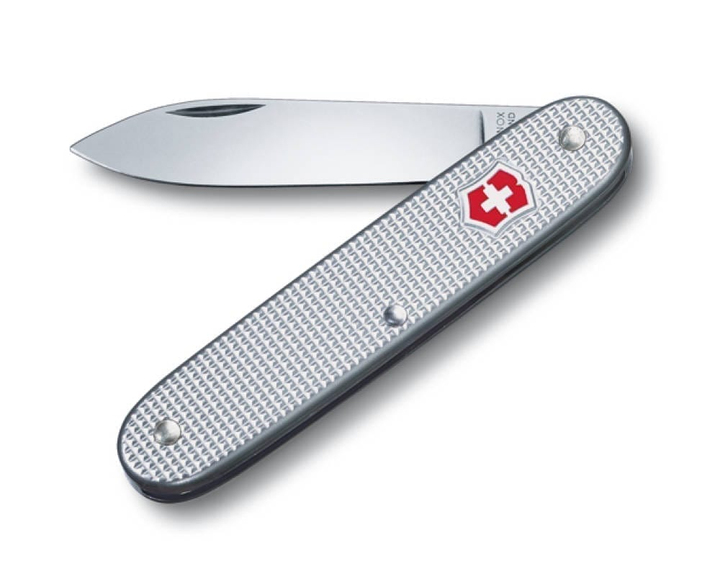 Ніж Victorinox Swiss Army 1 93мм/1функ/рифл/сріблястий - зображення 1