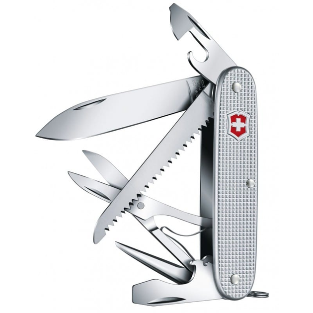 Ніж Victorinox Farmer X 93мм/10функ/рифл/сріблястий - зображення 2